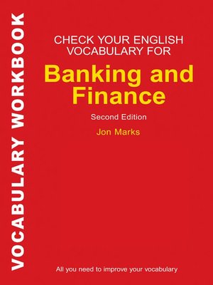 cover image of Check Your English Vocabulary for Banking & Finance